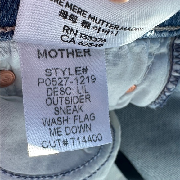 Mother Lil Outsider Sneak -Flag Me Down Wash - Picture 3 of 8